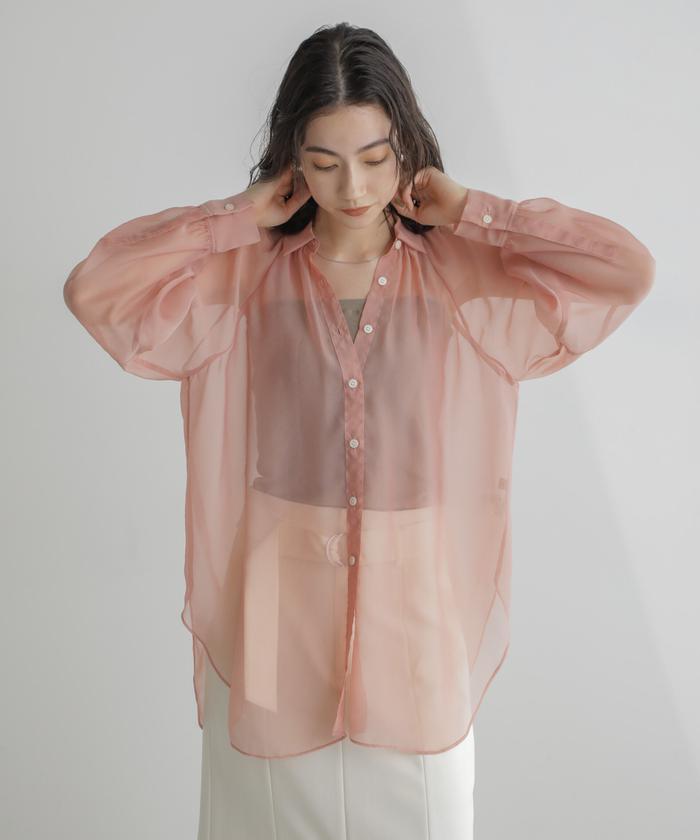 ナノユニバース　シャンブレーシアーシャツ セール 40%OFF】シャンブレーシアーシャツ(505823696) | NANO