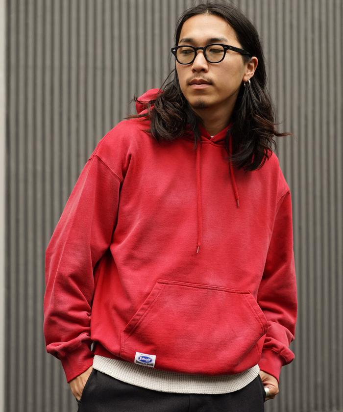 【★安心の定価販売★】 セール 30%OFF】WEB LIMITED/HOODED SWEAT LETTERING SCHOTT ジャケット・アウター
