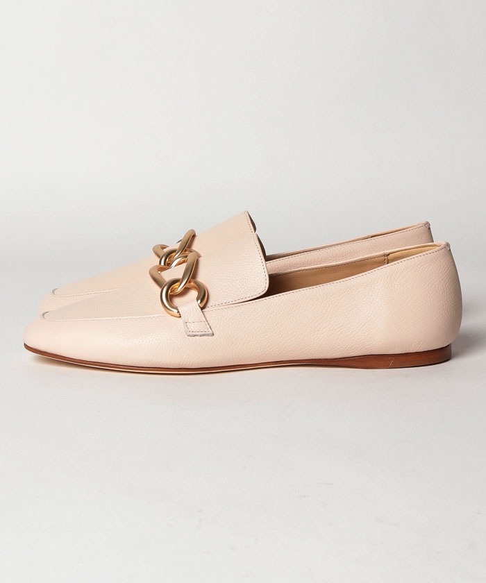 FABIO RUSCONI ゴールドチェーンローファー