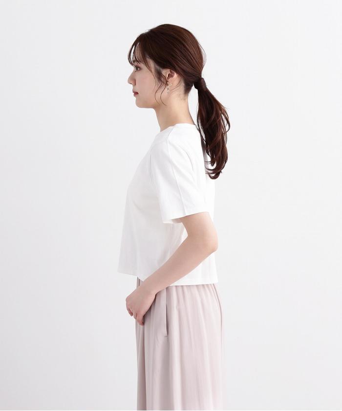 DR METHOD フラワープリント ボディスーツ GM セール】ショート丈フラワーフォトTシャツ(505914584