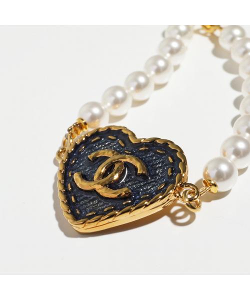 CHANEL ブレスレット ABC724 B15374 パール ハート(505921412 CHANEL ブレスレット ABC724 B15374 パール ハート(505921412
