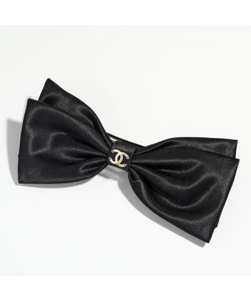 CHANEL ボウ バレッタ AA9619 B14785 シルクサテン リボン CHANEL ボウ バレッタ AA9619 B14785 シルクサテン リボン