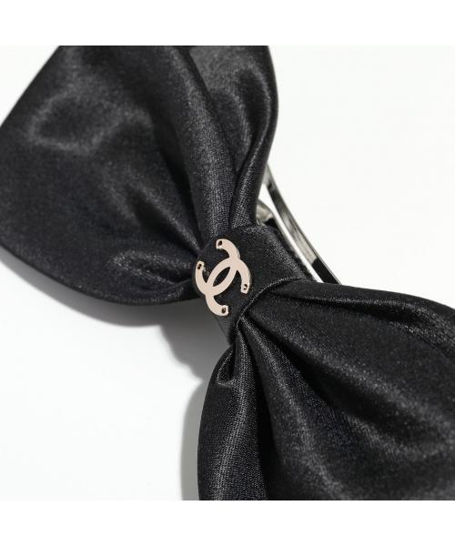 CHANEL ボウ バレッタ AA9619 B14785 シルクサテン リボン CHANEL ボウ バレッタ AA9619 B14785 シルクサテン リボン