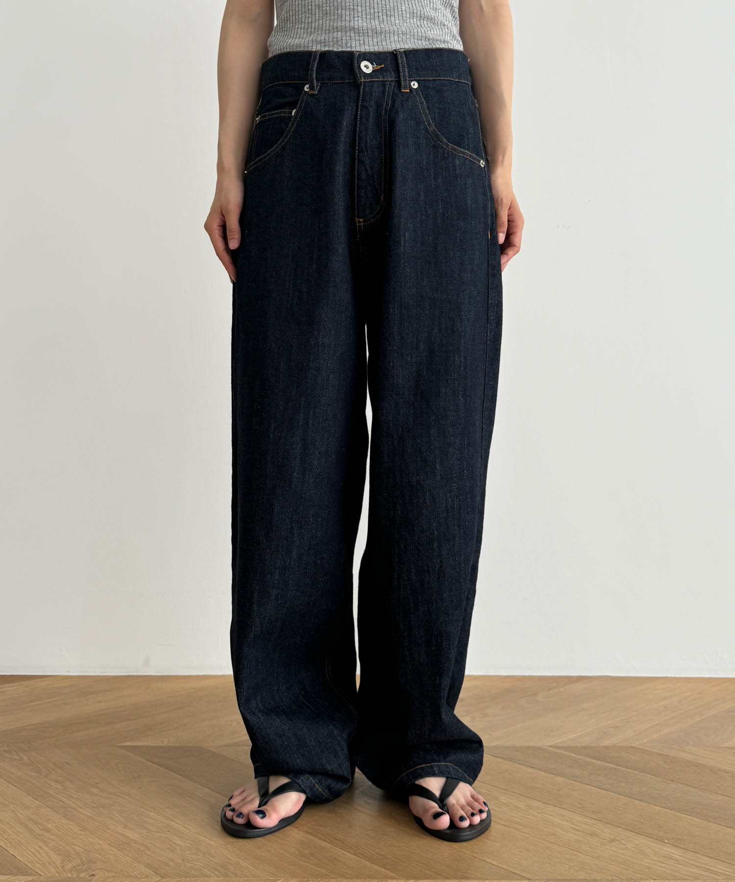 choice_cnlテーパードデニムパンツ | CANAL JEAN（キャナル