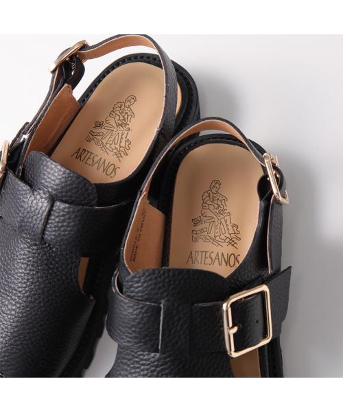 適切な価格 ARTESANOS サンダル NSH612－8 MADRAS レザー(505922318 靴