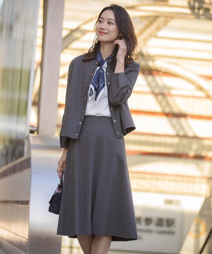 セール 50%OFF】【洗える・セットアップ対応】Tricot フレア