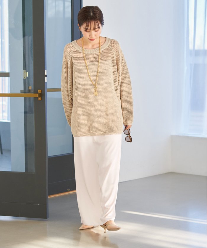 plage Openwork pattemニット メッシュプルオーバー - メルカリ