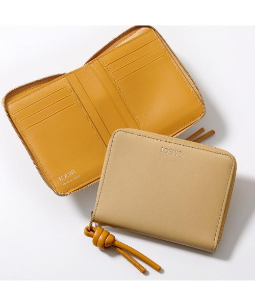 ロエベ LOEWE LOEWE 二つ折り財布 KNOT COMPACT CEM1CWZX01