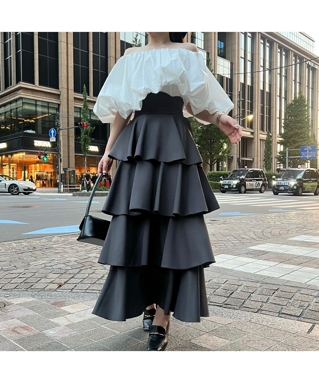 SONIA JOHNES アイボリー フリルスカート Sサイズ SONIA JOHNES アイボリー フリルスカート Sサイズ セール
