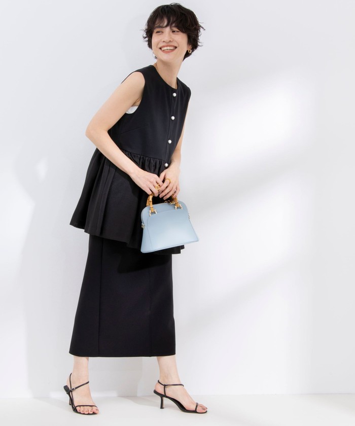 新品未使用・完売品・24SS✨NOLLEY'S パール付きカットジレ WEB