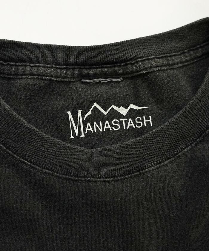 マナスタッシュ メンズ バンドTシャツ ロックTシャツ  MANASTASH ニルヴァーナ コラボシャツ Nevermind TEE トップス 半袖 792-5934007 MANASTASH マナスタッシュ メンズ バンドTシャツ ロックTシャツ