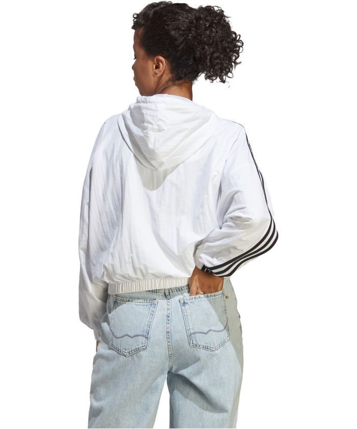 adidas アディダス レディース ウィンドブレーカー L ホワイト apworld_krc74