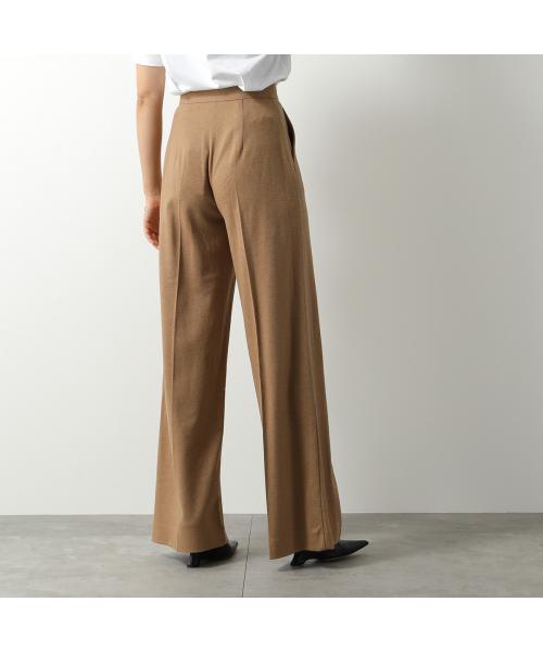 パンツ Max Mara Fagiani MAX MARA Fagiani stretch-twill wide-leg pants | NET-A-PORTER