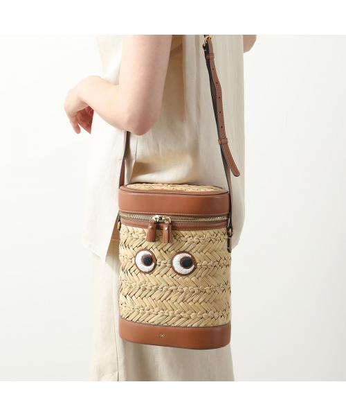 セール】ANYA HINDMARCH かごバッグ Flask Holder Eyes アイズ セール】ANYA HINDMARCH かごバッグ Flask Holder Eyes アイズ