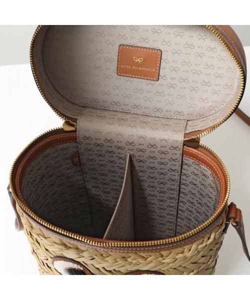 セール】ANYA HINDMARCH かごバッグ Flask Holder Eyes アイズ セール】ANYA HINDMARCH かごバッグ Flask Holder Eyes アイズ