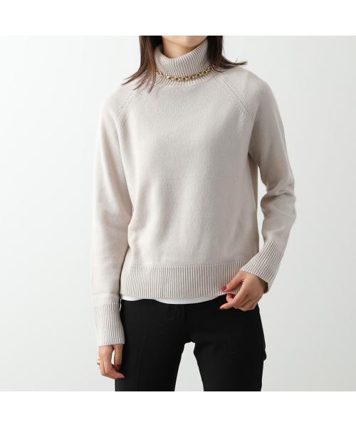 S Max Mara 柔らかウールカシミヤのニットセータータートル