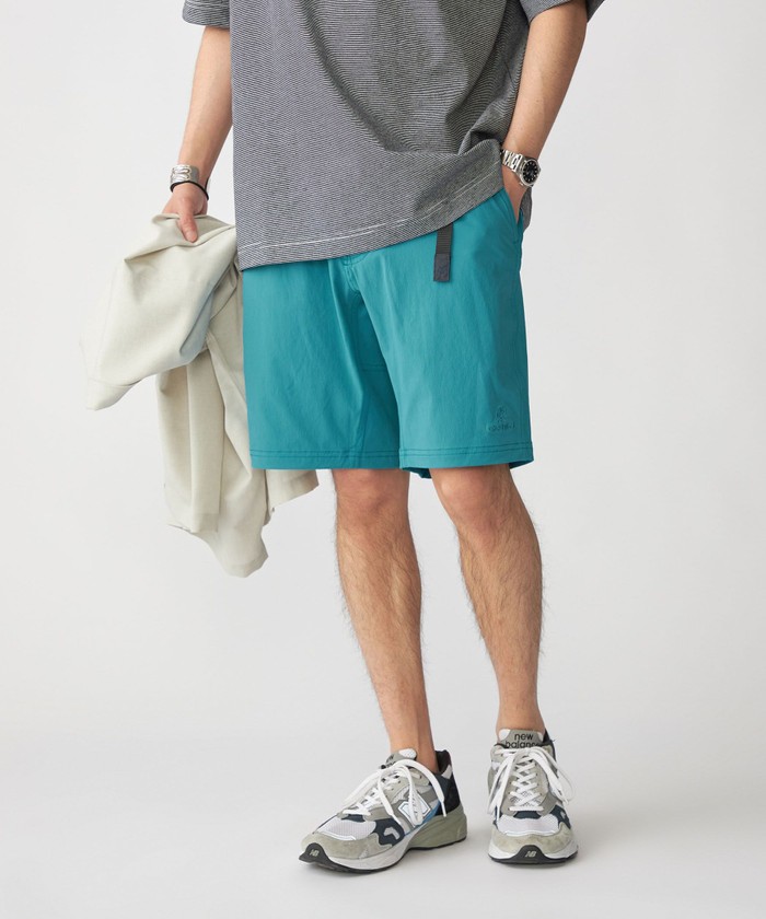 GRAMICCI x MILKFED ナイロンショートパンツ S ベージュ 別注 SHIPS｜【SHIPS別注】Gramicci:<撥水>デュアラブルナイロン