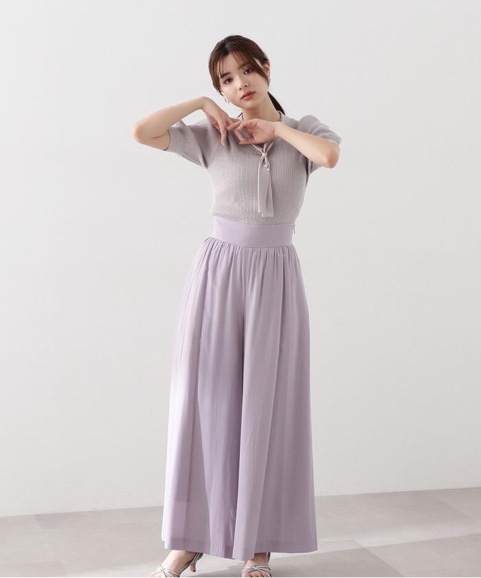セール 50%OFF】ギャザーガウチョパンツ(505892229
