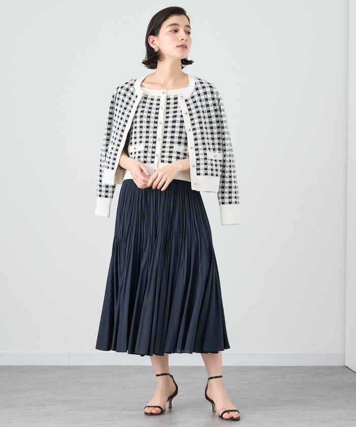 ANAYI アナイ ライトローンギャザーフレアワンピース（中古