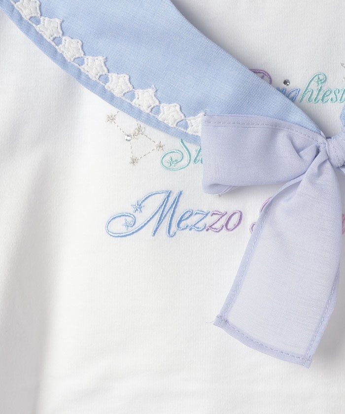 mezzo piano - メゾピアノ マイメロ コラボ セーラー衿 Tシャツ