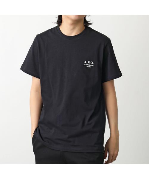 【A.P.C.】 Raymond ロゴ刺繍 コットンジャージー Tシャツ A.P.C.】 Raymond ロゴ刺繍 コットンジャージー Tシャツ (A.P.C.