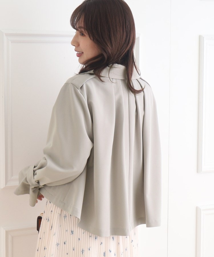 セール 40%OFF】【撥水】ショートトレンチコート(505934235