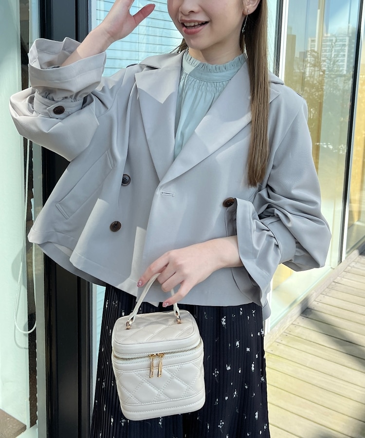 セール 40%OFF】【撥水】ショートトレンチコート(505934235