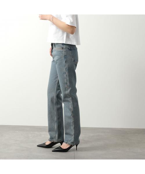 PRADA Wide-Leg デニム ジーンズ 三角ロゴ レディース PRADA(プラダ) デニム・ジーパン(レディース) - 海外通販のBUYMA