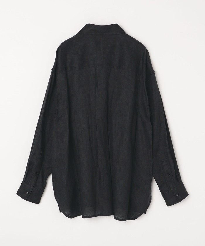 SHIPS for women / シップスウィメン quaranciel:〈洗濯機可能〉ヘンプ シアー オーバー シャツ セール】quaranciel:〈洗濯機可能〉ヘンプ シアー オーバー