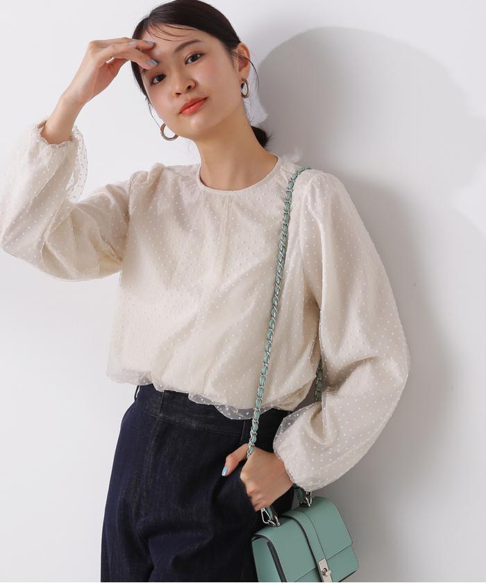 ナチュラルビューティーベーシック チュールトップス&オールインワン ブラック NATURAL BEAUTY BASIC｜チュールトップス&オールインワン
