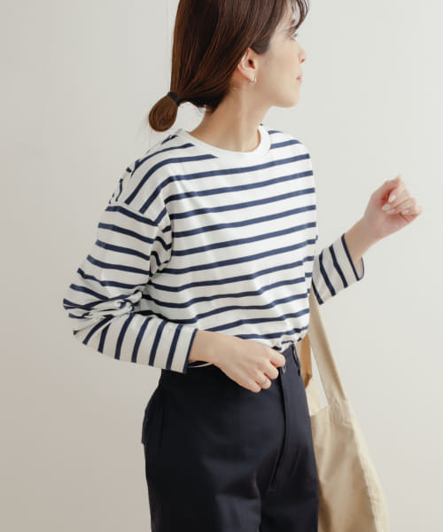セール 20%OFF】ボーダーワイドプルオーバー(505935935