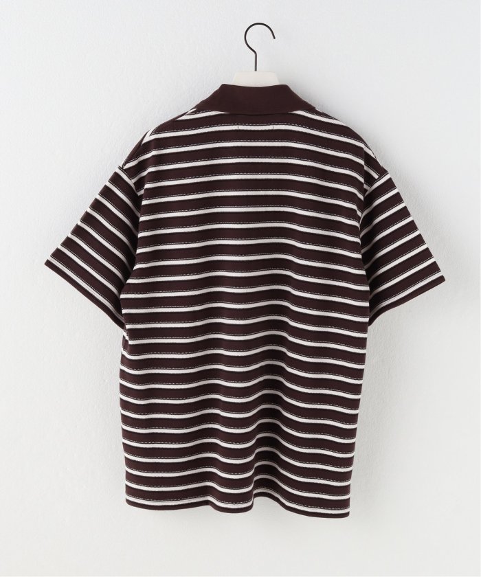 新品 JieDa BORDER KANOKO POLO L/S BROWN セール 30%OFF】【JIEDA / ジエダ】BORDER KANOKO ポロ SS
