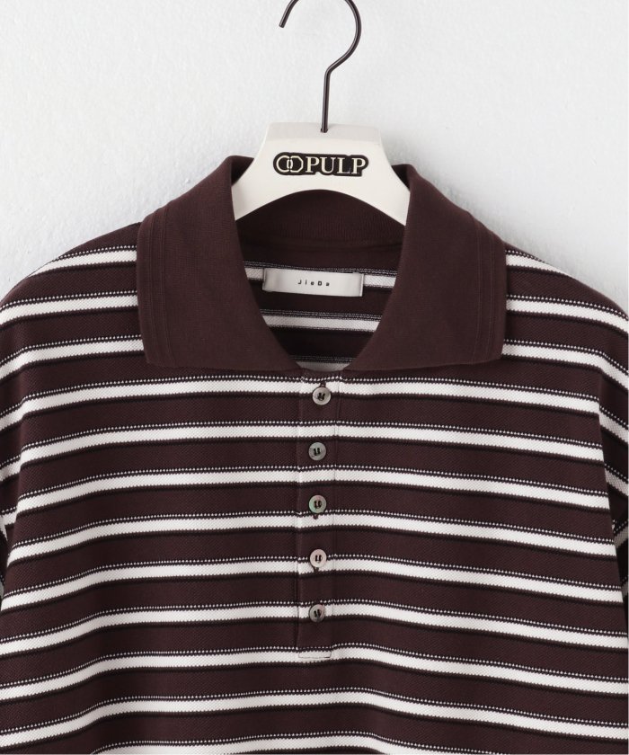 セール 30%OFF】【JIEDA / ジエダ】BORDER KANOKO ポロ SS