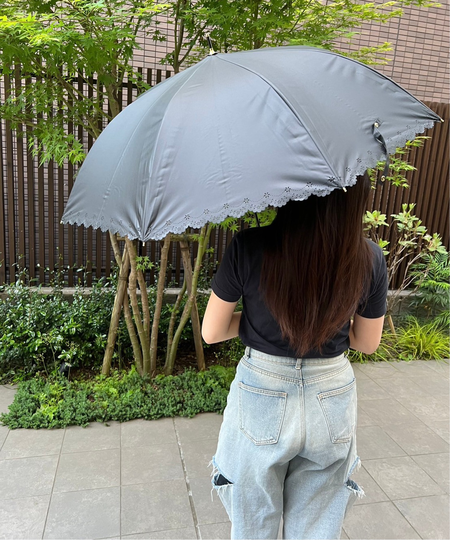 セール60%OFF】【一級遮光・晴雨兼用】UVフラワーヒートカット日傘 