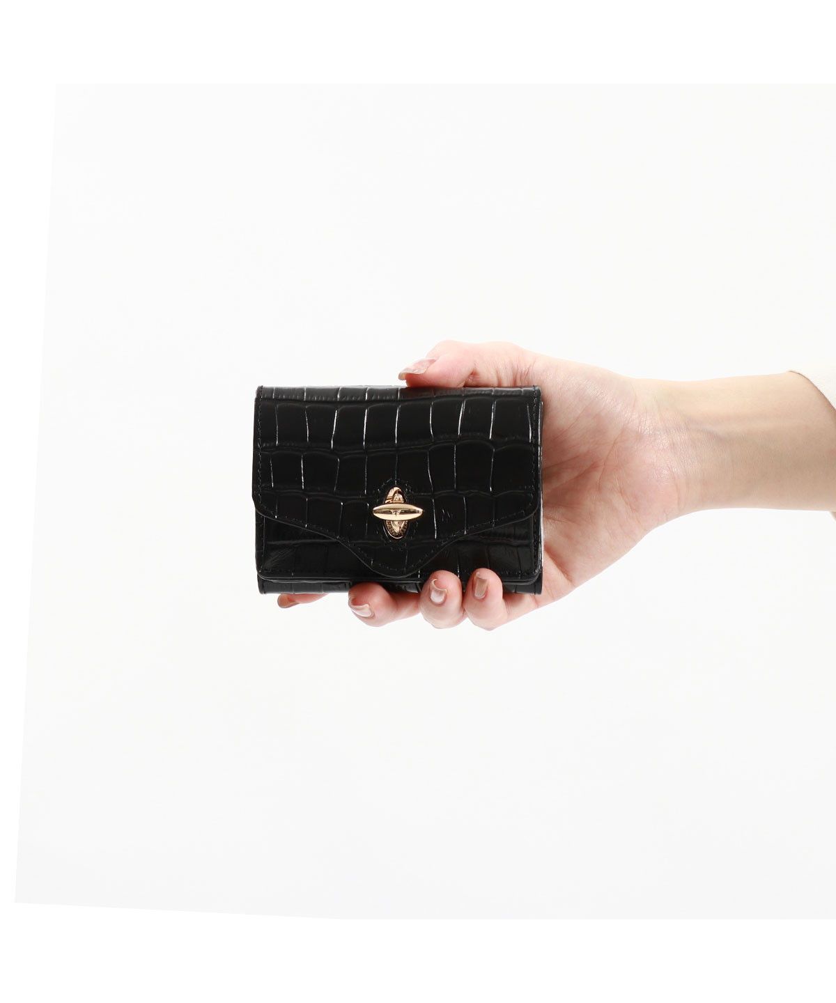 ハシバミ HASHIBAMI ハシバミ 財布 レディース 三つ折り財布