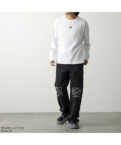 LOEWE クルーネック 長袖Tシャツ h526y22xay 楽天市場】ロエベ LOEWE クルーネック 長袖Tシャツ メンズ
