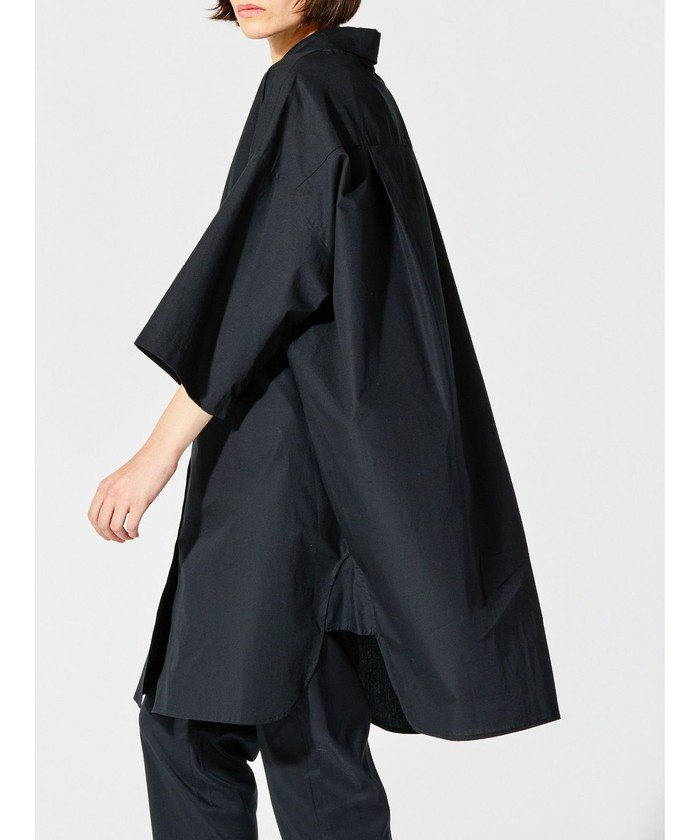 セール 30%OFF】mizuiro ind ハーフスリーブワイドシャツ