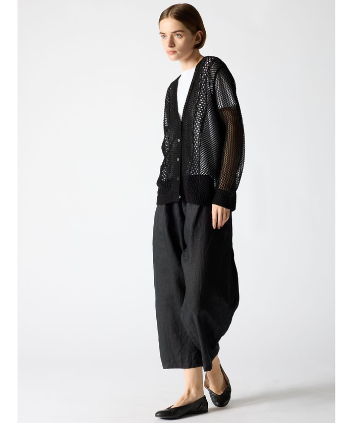 セール 30%OFF】mizuiro ind メッシュパターンカーディガン