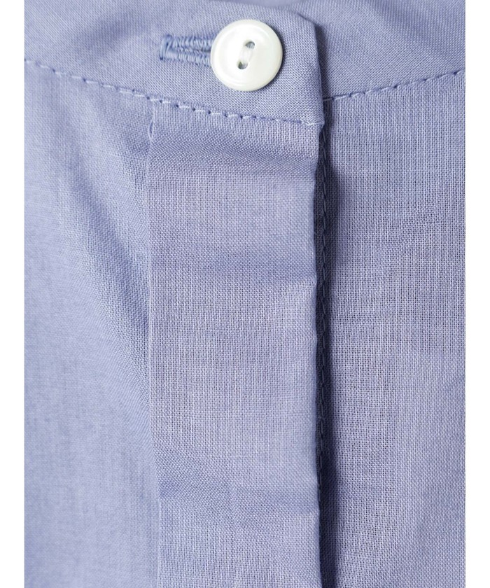 セール 30%OFF】mizuiro ind バンドカラーバックギャザーシャツ