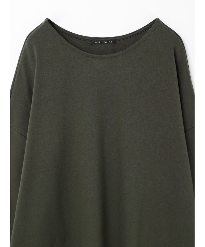 mizuiro ind クルーネックコクーンプルオーバー(505730789