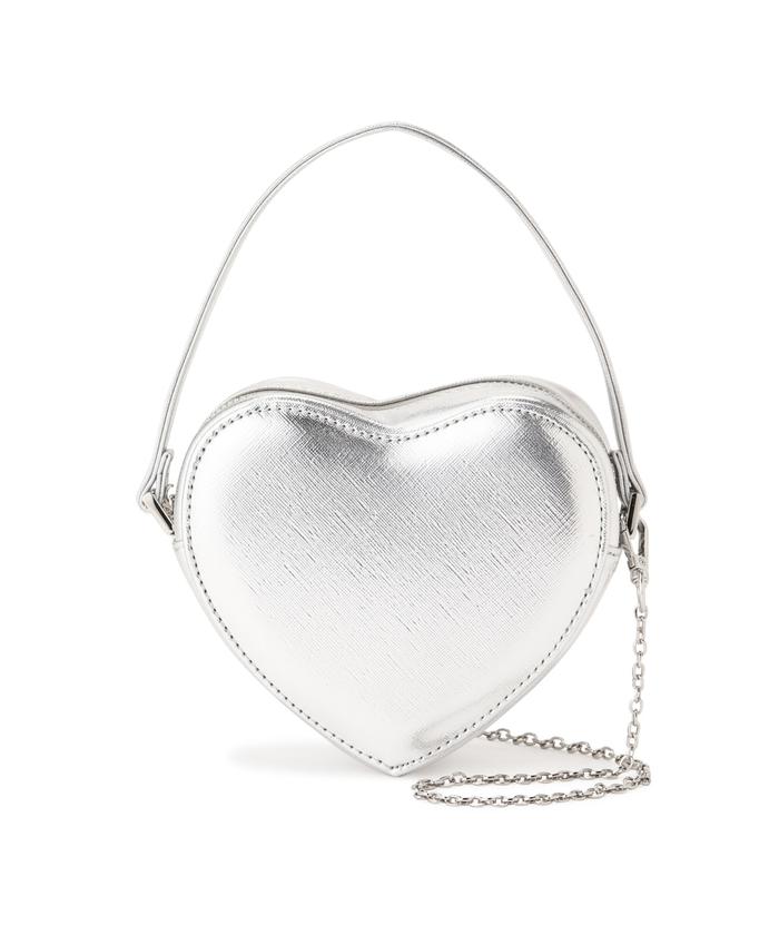☆韓国の人気☆【Bad Blue】☆Heart Fleece Mini Ba.g☆バッグ☆ Heart Fleece Mini Bag Blue