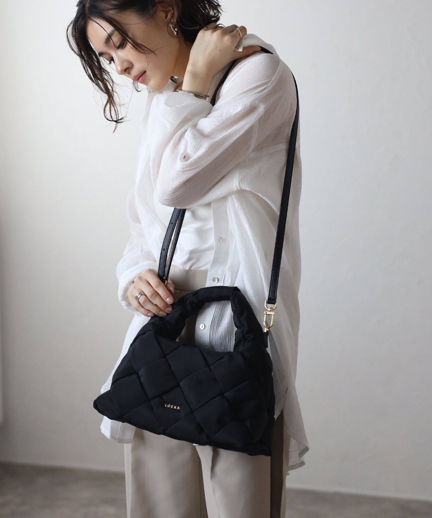 LOEKA メッシュショルダーバッグ メッシュショルダー(505861659) | ロエカ(LOEKA) - d fashion