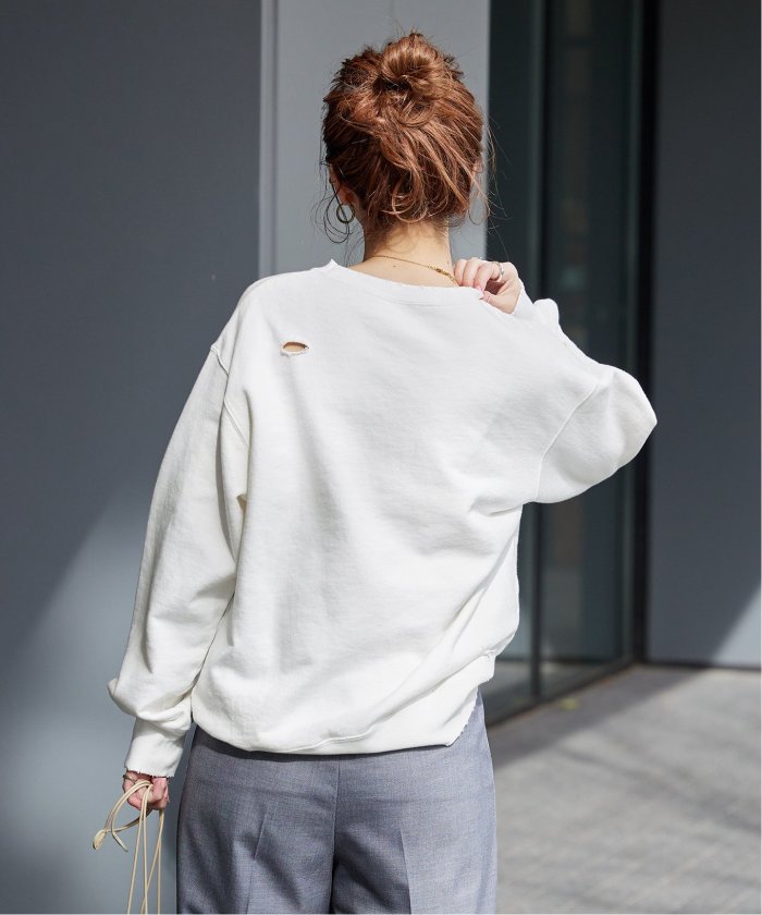 DSC ボンディングスウェット 別注 セール】《別注》【SPALDING/スポルディング】LOGO SWEATSHIRT