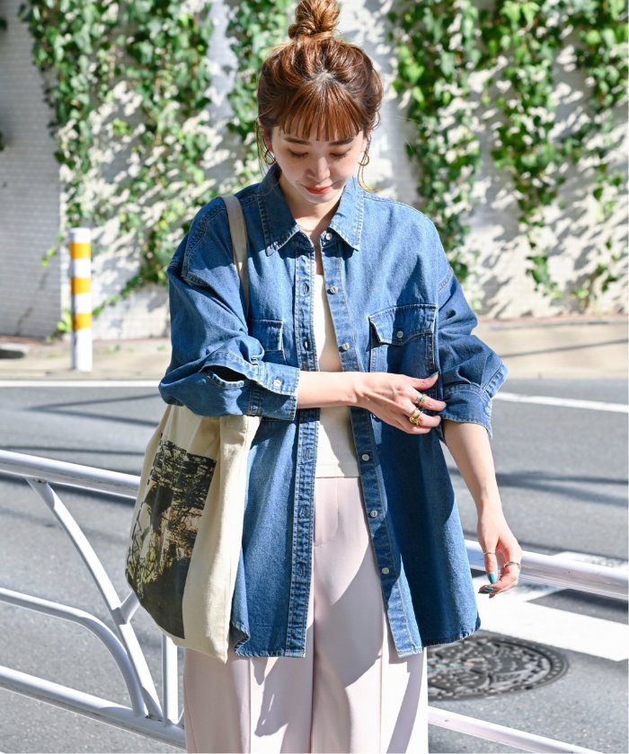 追加2》【WEB限定】デニムワーカーシャツ(505912855) | ベーセー 追加2》【WEB限定】デニムワーカーシャツ(505912855) | ベーセー
