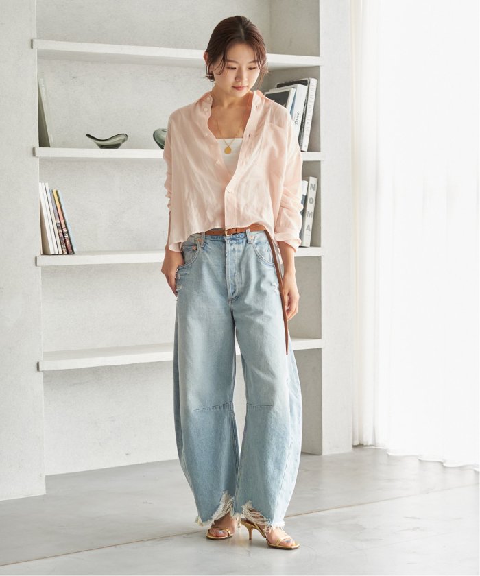追加》RAMIE LYOCELL WIDE シャツ(505922702) | プラージュ