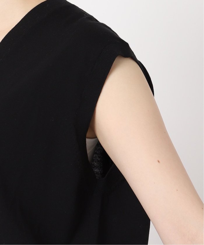 plage Hight Twist Fine ベスト ブラック セール】Hight Twist Fine ベスト(505922711) | プラージュ