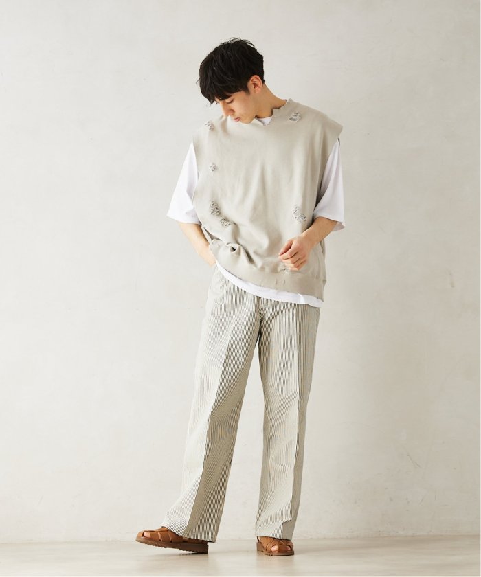 BEN DAVIS ジャーナルスタンダード 別注 ヒッコリーパンツ OVY セール 30%OFF】【BEN DAVIS / ベンデイビス】別注オリジナル