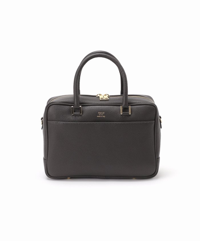 IENA Manuel MILANO/マニュエルミラノ】レザーバッグ　ブラック 追加2》【Manuel MILANO/マニュエルミラノ】レザーバッグ