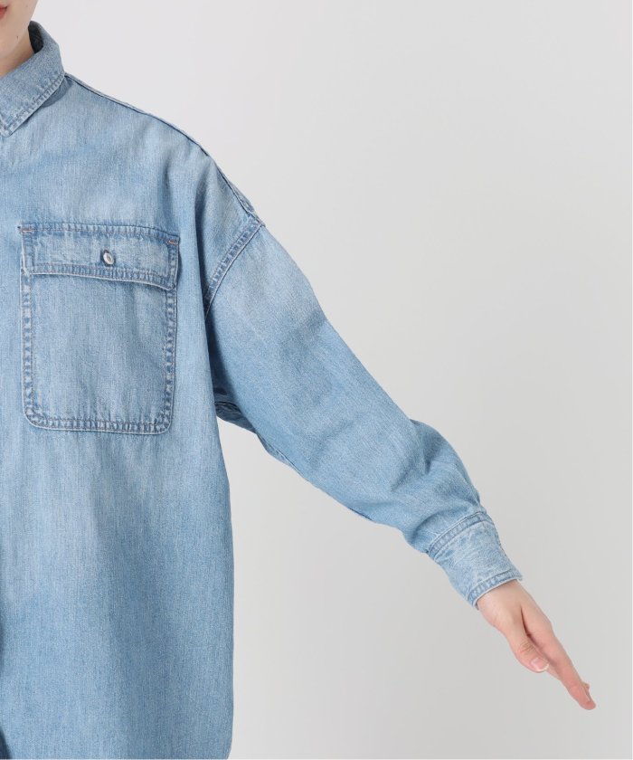 Healthy DENIM/ヘルシーデニム】SLOBE別注 ビッグシャツ Healthy DENIM/ヘルシーデニム】SLOBE別注 ビッグシャツ