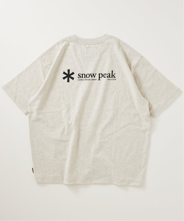 SNOWPEAK / スノーピーク】別注 ロゴプリント Tシャツ(505932498 SNOWPEAK / スノーピーク】別注 ロゴプリント Tシャツ(505932498